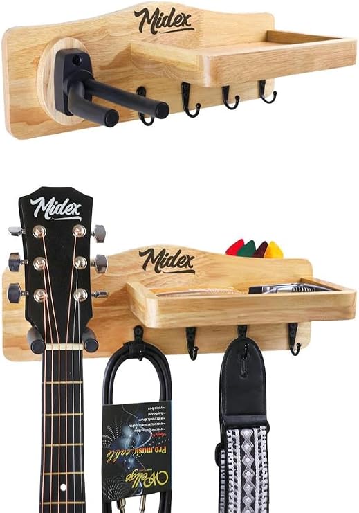 Midex GP-30 Guitar Stand Stand Wall Hanger Wooden Stylish Quality