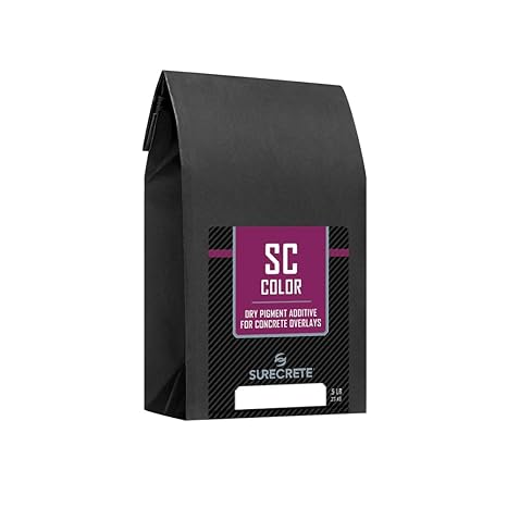 SureCrete SC Color Pack | Taupe | .5 lb | Concrete Powder Color Additive for Overlays and Casting Products