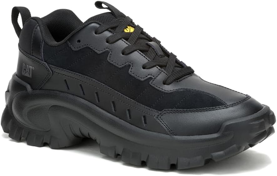 Caterpillar Intruder Essential Black Suede Mens Sneaker 015M101412-B14-35