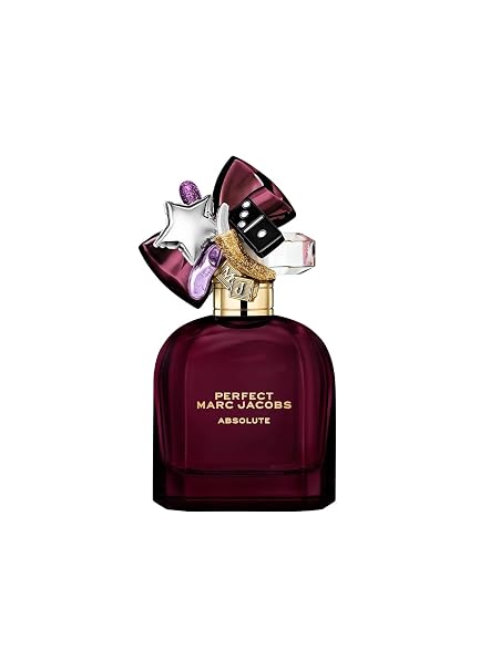 Marc Jacobs Perfect Absolute Eau de Parfum Ambery Women's Perfume With Notes Caramelized Fig Accord, Jasmine Absolu & Rich Amber Accord