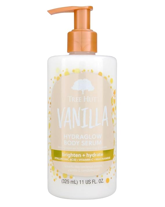 Tree Hut Hydraglow Body Serum, Vanilla, 11 Oz