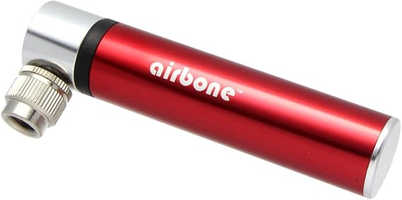 Airbone ZT702 Supernova Ultra-Compact Bicycle Pump for Schrader/Presta (9.9cm) Silver
