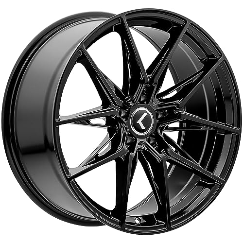 20x9 Kraze KR196 Evolve Gloss Black Wheel 5x120 35mm