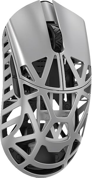 WLMOUSE Beast X Pro with Side Holes Wireless Gaming Mouse, Left and Right Symmetric, 8KHz Polling Rate Support, Magnesium Alloy, 39g Lightweight,