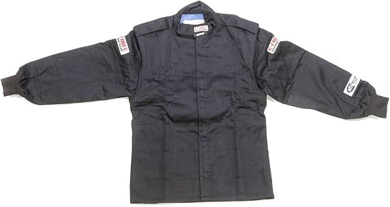 G-Force Racing Gear 4526XXLBK Gf525 Jacket XXL Black