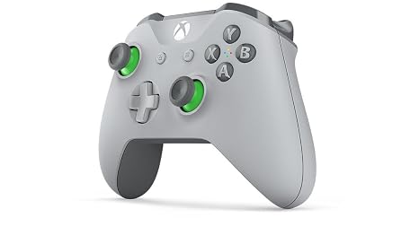 Microsoft Wireless Controller - Grey/Green - Xbox One