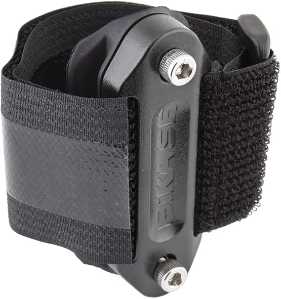 Anywhere Cage Strap Adapter - Bottle Cage Base for Many Bikes, Ebikes, Scooters, Golf Carts, Trolleys, Pull Carts, Push Carts, Motorcycle Guard Rail - 18" Long Strap fits Diameters up to 4 1/2"