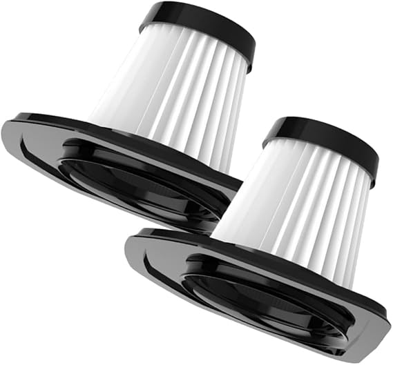 3/6Pcs Vacuum Filter Replacement Washable For VL189 Replacement Handheld Cordless Vacuum Filter,Washable And Reusable, White(2 PACK)