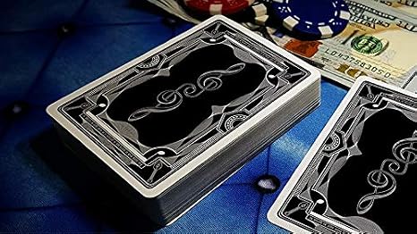 MTS Treble Clef Black Playing Cards
