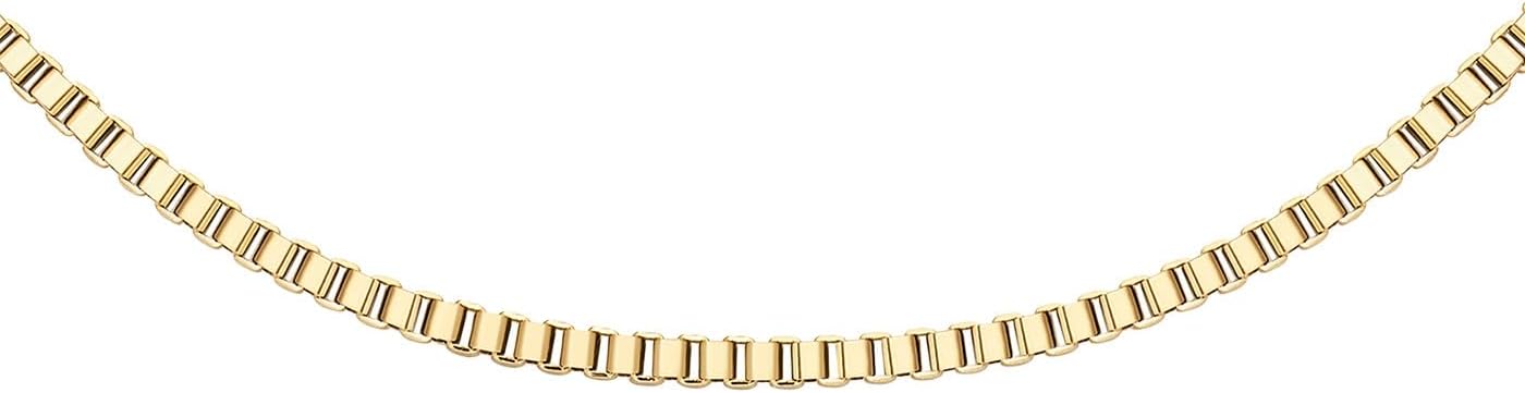 Daniel Wellington Staple Gold Chain Necklace for Women, Size L