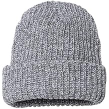 Sportsman 12" Chunky Knit Beanie One Size Grey/White Speckled