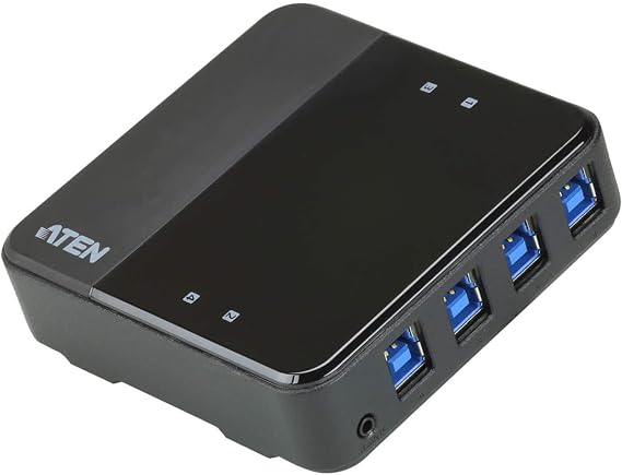 Aten US3344 4-Port USB to USB-C SHACompatible with Ring Switch