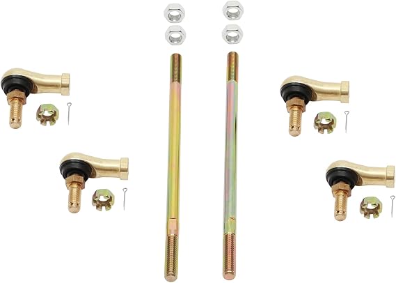 Tie Rod End Kit, Compatible With 00-12 Yamaha Big Bear 400, 04-06 Bruin 350