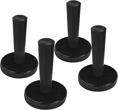 4PCS Vinyl Wrap Magnets for Cars Wrap, Car Wrap Gripper Magnets Holder Tint Tool, Auto Vinyl Wrap Film Gripper Holder for Sign Vinyl, Wrapping, Window Tinting Black