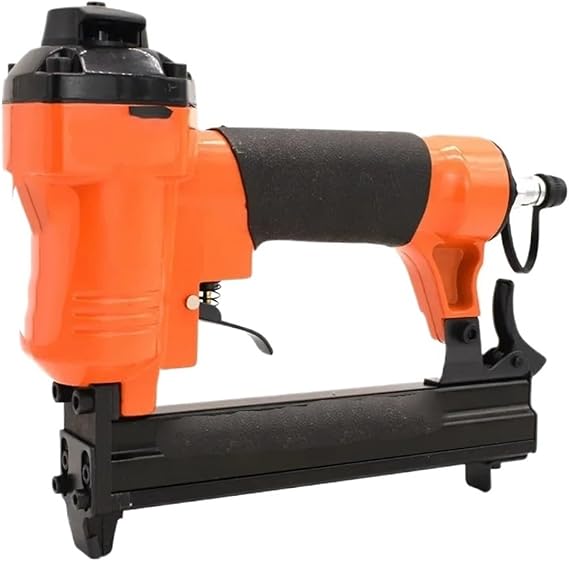 Pneumatic Staple Gun,Oil-Free Pneumatic Staple Gun Pneumatic Nails 1022J Air Staple for Framing Woodworking