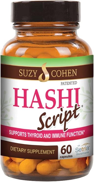 Hashi Script: Thyroid Immune Support Formula with Glutathione