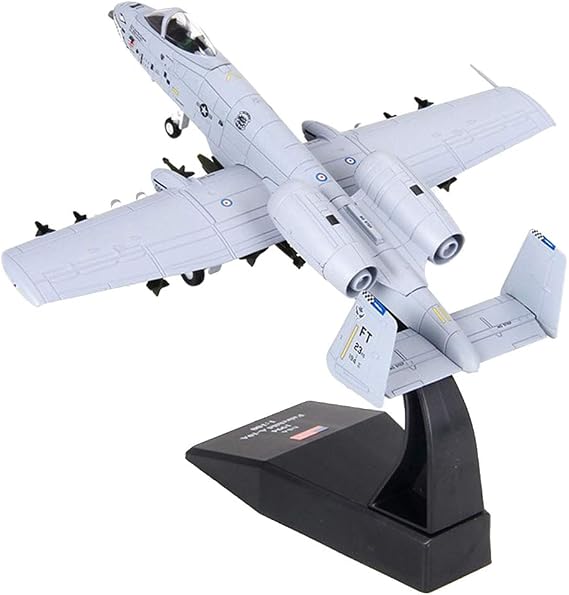 1:100th A-10 attack aircraft helicopter diecast alloy military model
