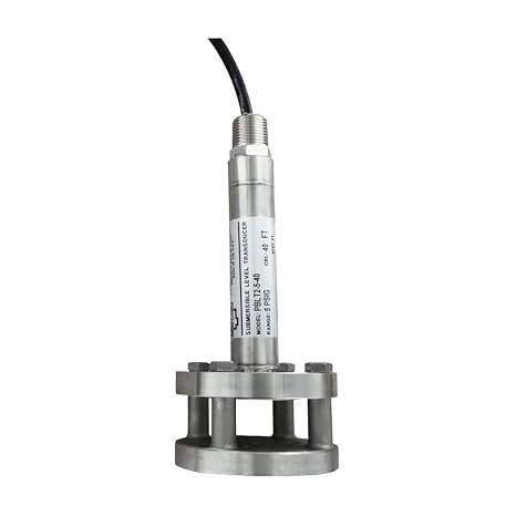Submersible Level Transmitter,0 to 5 PSI PBLT2-5-40-PU - 1 Each
