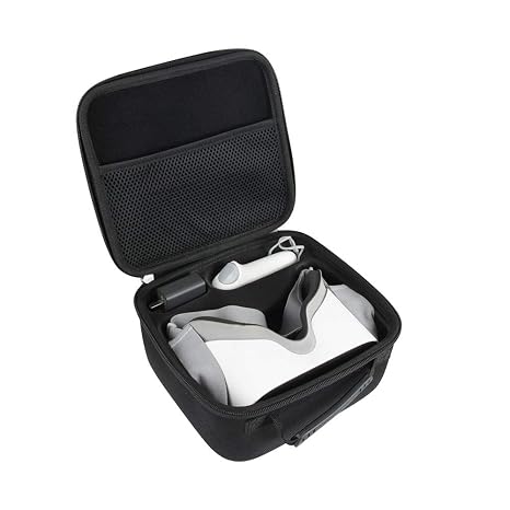 Hermitshell Travel Case Fits Oculus Go Standalone Virtual Reality Headset (Black)