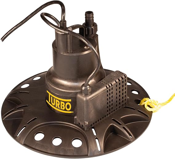 Turbo 1/6HP Automatic Submersible Pool Cover Pump