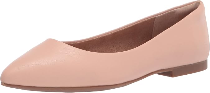 Amazon Essentials Women's Pointed-Toe Ballet Flats
