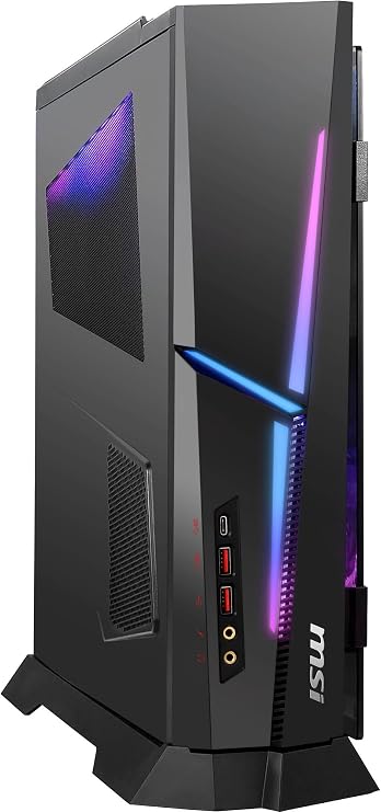 MSI MPG Trident AS 14NUC5-678US Gaming & Entertainment Desktop PC (Intel i5-14400F 10-Core, 16GB DDR5 4800MHz RAM, 1TB PCIe SSD, GeForce RTX 4060, WiFi, Bluetooth, Backlit KB, Win 11 Pro)