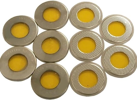 5PACK CR2032 2025 Stainless Steel Coin Cell Case with Two Sides Kapton Windows (20, LIR2016)