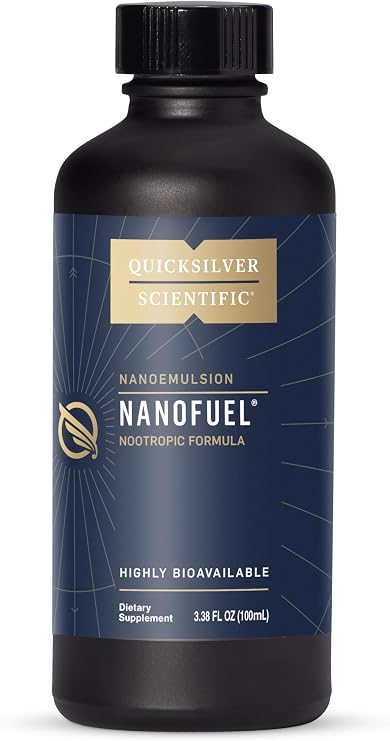 Quicksilver Scientific NanoFuel, Energy Support, 3.38oz / 100ml