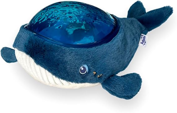 Pabobo Aqua Dream Ultra Soft Whale Projector Night Light
