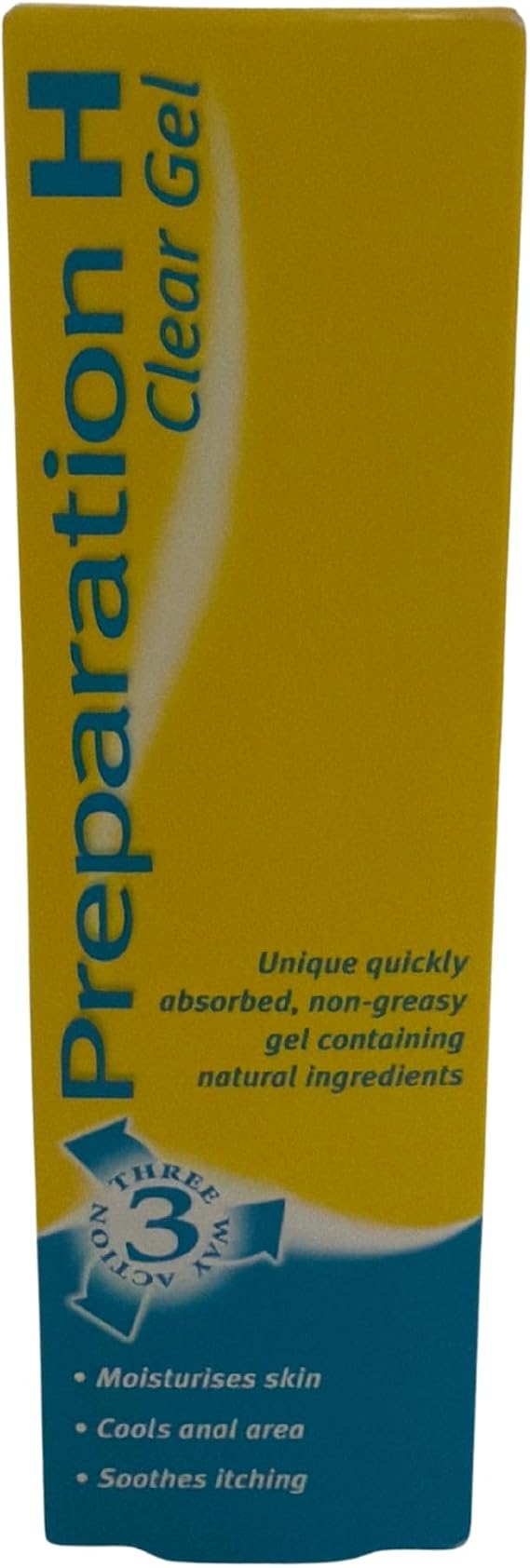 Clear Gel, 25g, Fast-Acting Cooling Relief for Haemorrhoids & Piles, Smooths Itching, Reduces Painful Swelling, Non-Greasy Formula with Witch Hazel, Aloe Vera and Vitamin E