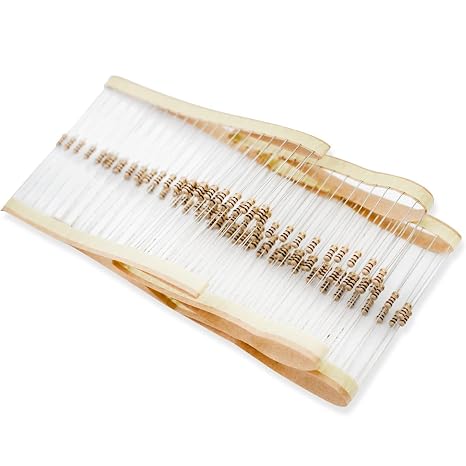 100 Pcs 1/4W 5% Tolerance 100 Ohm Carbon Film Resistor Resistance for DIY Project and Experiments