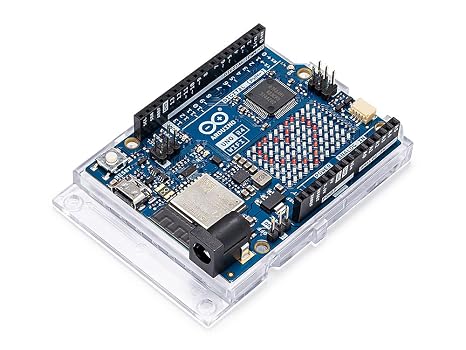 Arduino UNO R4 WiFi [ABX00087] - Renesas RA4M1 + ESP32-S3, Wi-Fi, Bluetooth, USB-C, CAN, 12-bit DAC, OP AMP, Qwiic Connector, 12x8 LED Matrix for Advanced IoT & Embedded Projects