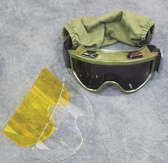 Ss701 Single Sword Askeri Taktik Balistik Gözlük, Haki