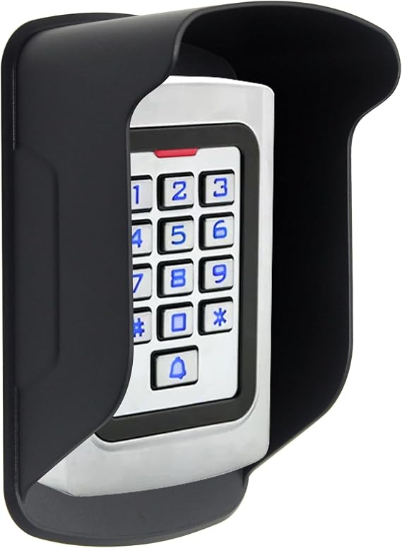 Waterproof Rain Cover for RFID Access Control Keypad Fingerprint Access Controller Rainproof Cover Sell Protector Door Lock Security System, Shade Protection Shield, 1Pcs