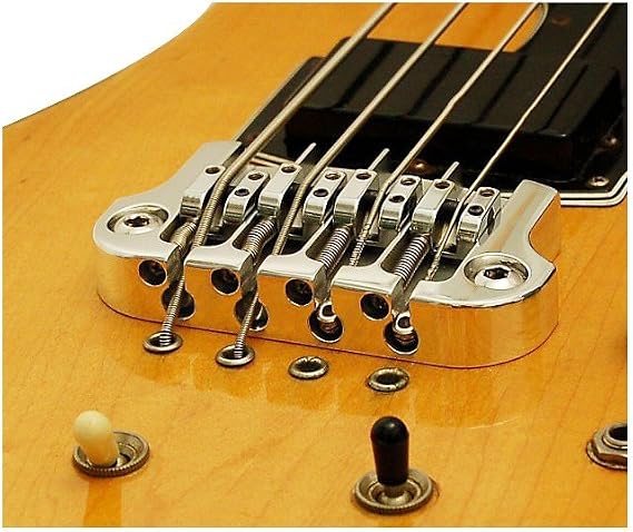 Hipshot 4 String Supertone Bass Bridge 3 Point - Chrome