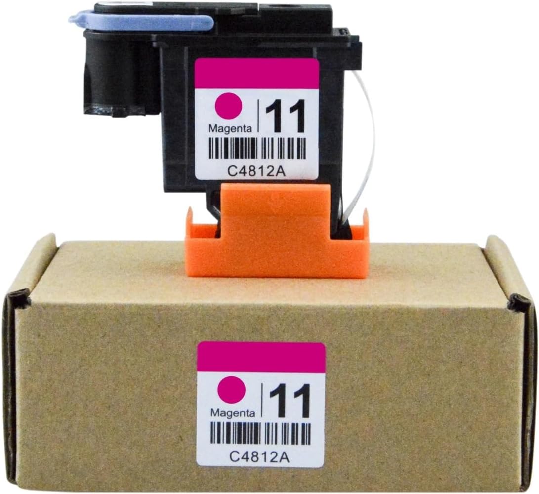 HP11 プリントヘッド、HP Designjet 70/100/110/500/510/500PS と互換性あり、部品番号 C4812A に適合