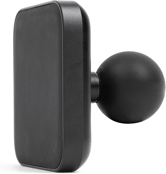 Peak Design Mobile Ball Mount Adapter, Qi1 Wireless Charging, Magnetic Mounting Technology, MagSafe Compatible, Works with 1" Ball-and-Socket Phone Mount for Car, Truck, Plane and More