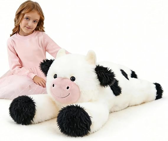 Giant Cow Stuffed Animals, Big Stuffed Cow Plush Toy, Cute Plush Toys