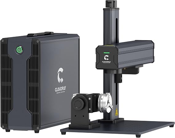 Cloudray 60W JPT MOPA Fiber Laser Engraver, Metal Engraving