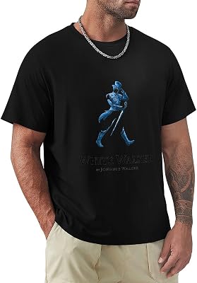 Mens T Shirts Johnnie Music Walker Shirt Casual Summer Tops Streetwear Aesthetic T-Shirt Unisex