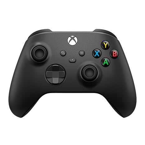 Xbox Core Wireless Gaming Controller Carbon Black Series X|S, One, Windows PC, Android, and iOS