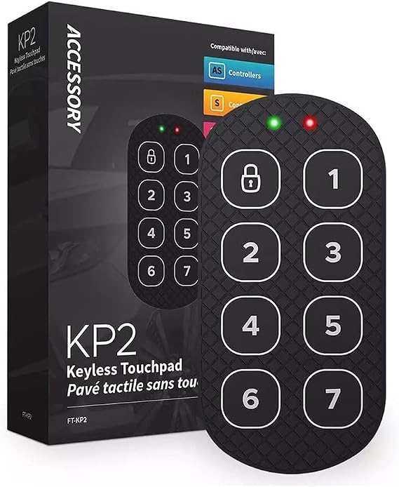 Compustar FTKP2 - KP2 7-Digit Keyless Touchpad 4th Generation for Keyless Entry