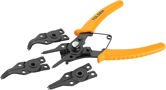 4pc Combination Circlip Snap Ring Plier Internal External ORing C-Clip