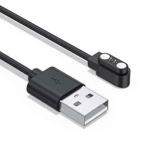 Zoye Smart Watch Charger Cable compatible with AEAC, Fitpolo, GRV, Letscom, Letsfit, Lifebee, Teminic e, Tensky, VeryFit, VeryFitPro, Willful, Woneligo, Yamamy, ID205L, ID208BT, IDW13 etc.(1)