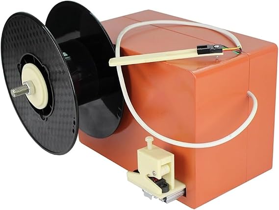 3D Filament Extruder Machine, 120W Desktop 3D Printing Consumables Extruder, Adjustable Speed 300-650mm/Min, LCD Display,for 3D Printer (Coil Winding Machine)