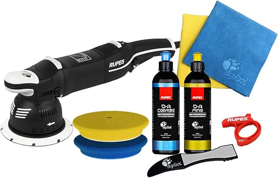 RUPES LK900E Mille gear-driven, forced rotation polisher (Starter Kit)