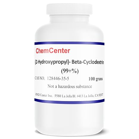 Hydroxypropyl-Beta-Cycodextrin, 99% min., 100 Grams