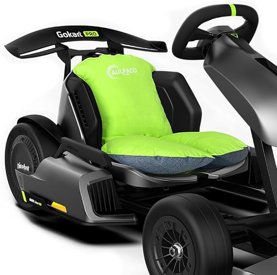 Comfortable Backrest Seat Cushion for Segway Ninebot Gokart Karting Accessories(It's just a Cushion, not a go Kart)