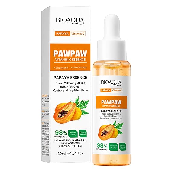 BIOAQUA 98% Papaya Vitamin C Essence Deep Hydration 30ml