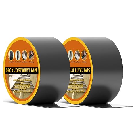 Joist Tape 3" x 50', Self-Adhesive Deck Joist 2 Pack